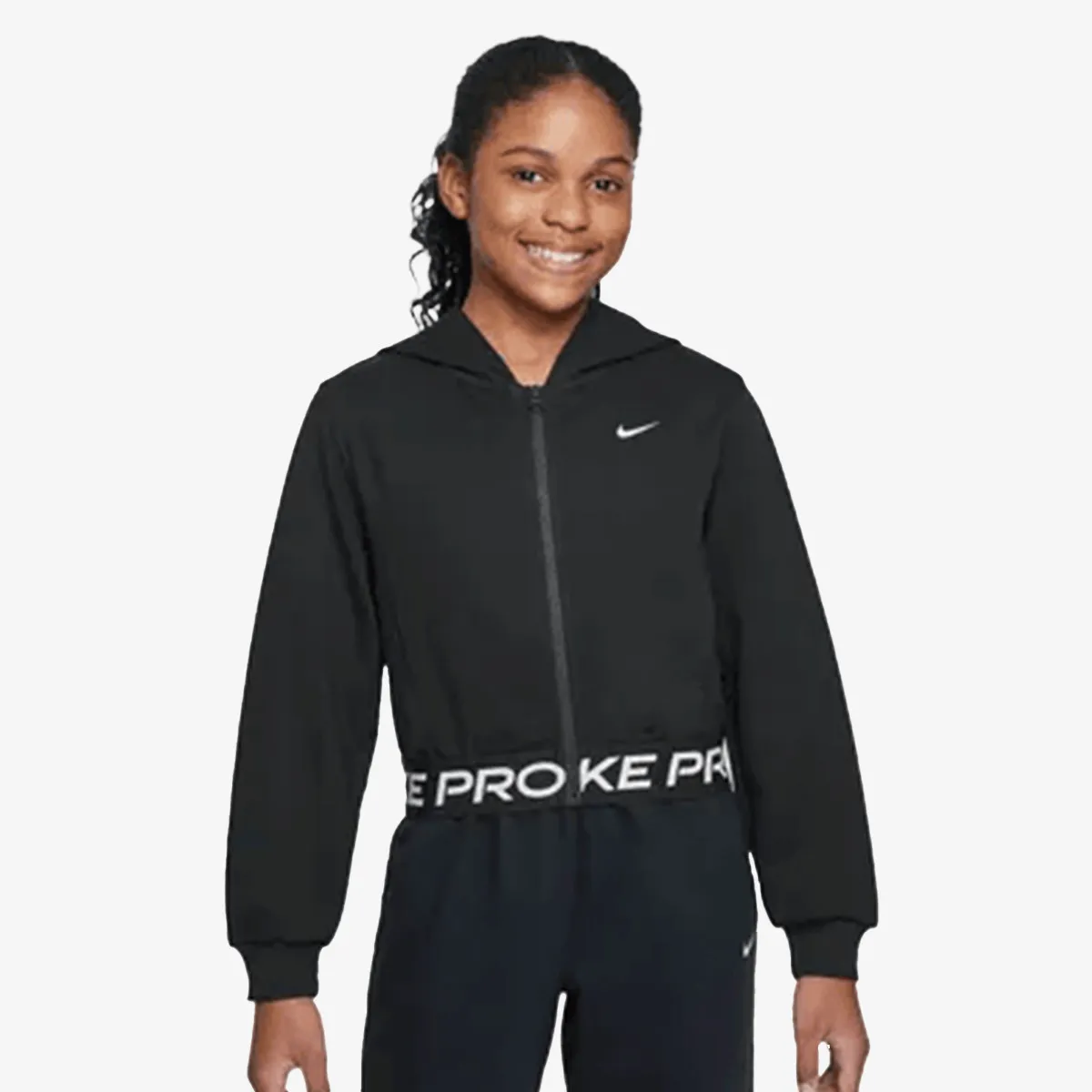 NIKE Dukserica G NP DF FZ FLC HDY