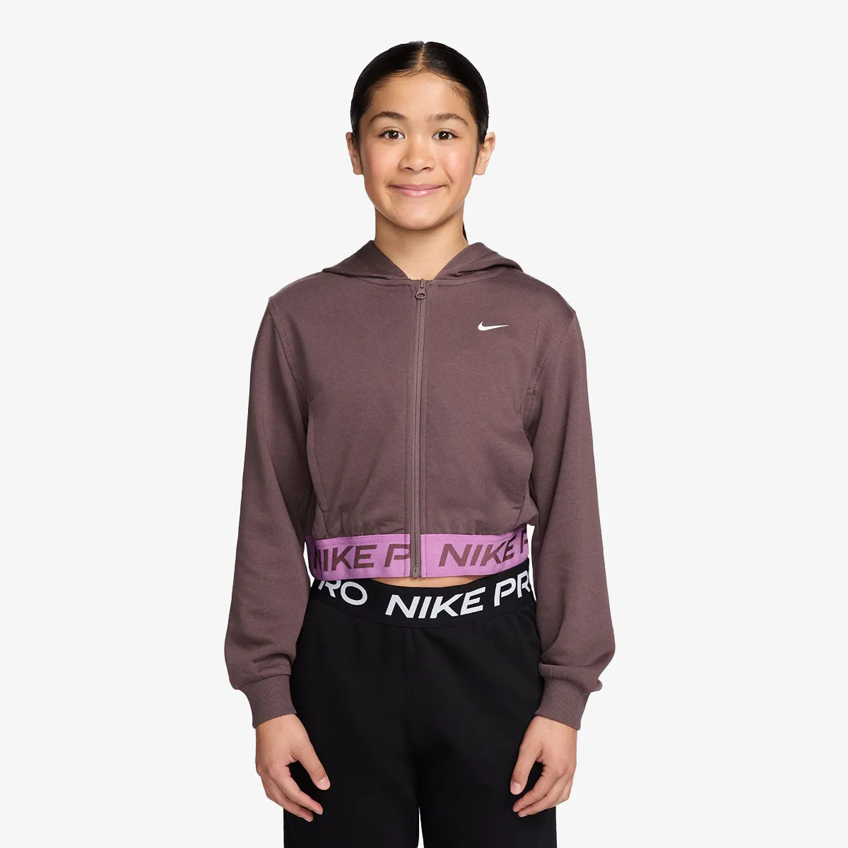 NIKE Dukserica G NP DF FZ FLC HDY 