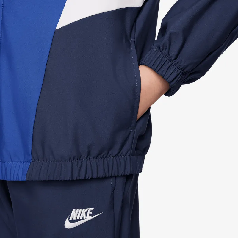 NIKE Majica K NSW TRACKSUIT WVN FZ 