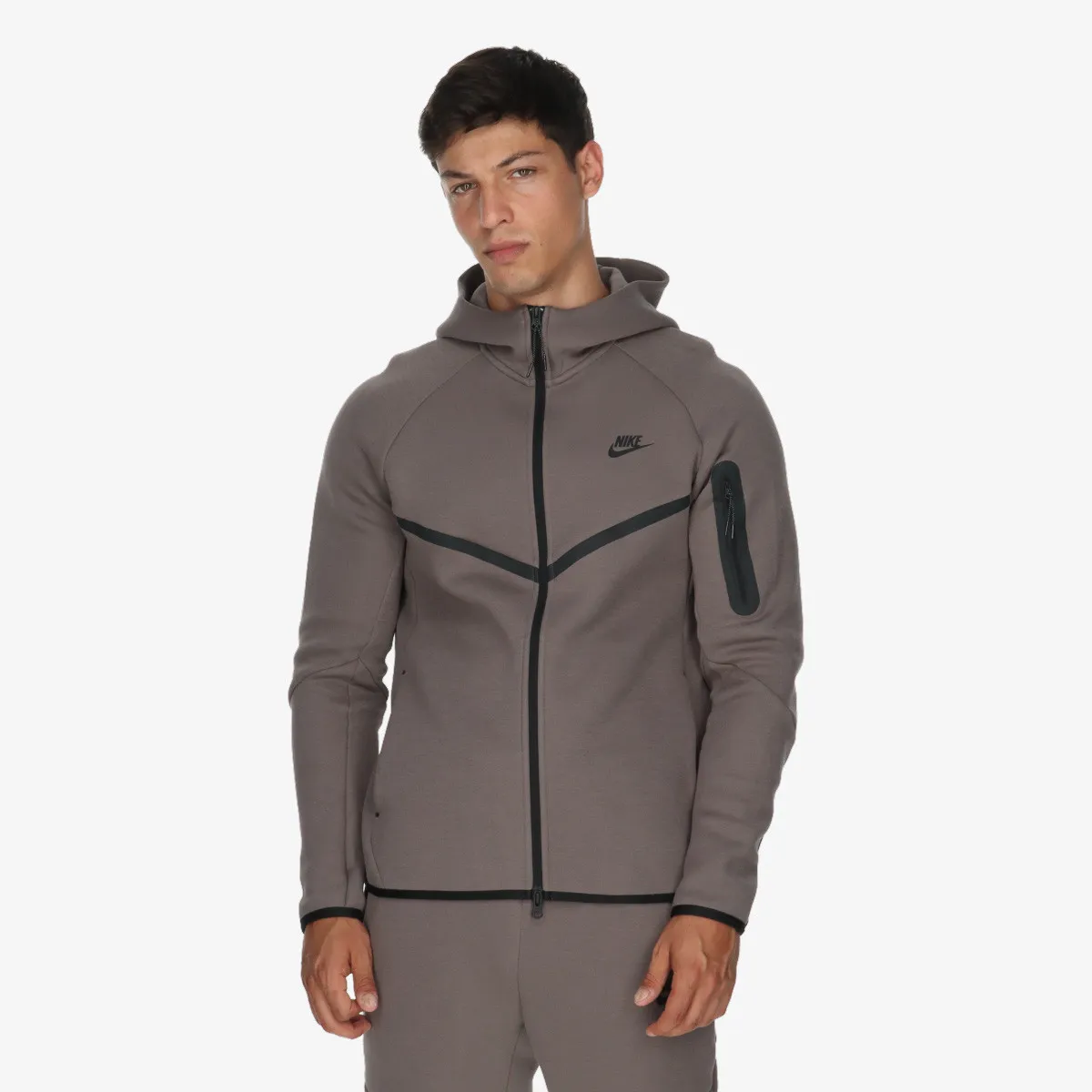 NIKE Dukserica M NK TCH FLC FZ WR HOODIE