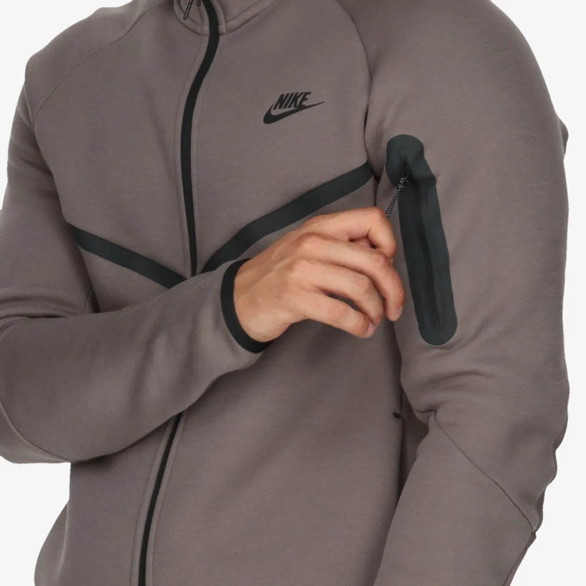 NIKE Dukserica M NK TCH FLC FZ WR HOODIE