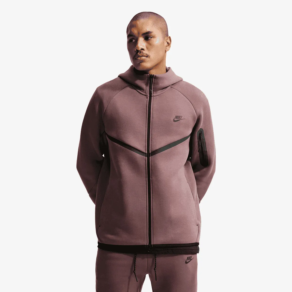 NIKE Dukserica M NK TCH FLC FZ WR HOODIE 