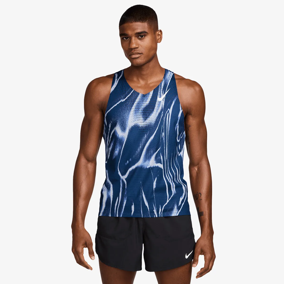 NIKE Majica Dri-FIT ADV AeroSwift Singlet EE AOP 