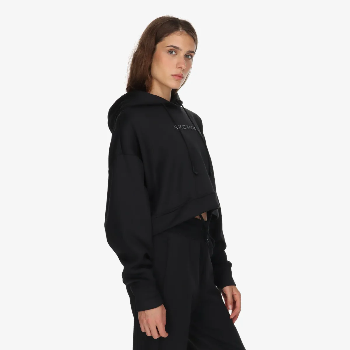 NIKE Dukserica W NP TF FLC HOODIE GG GRX 