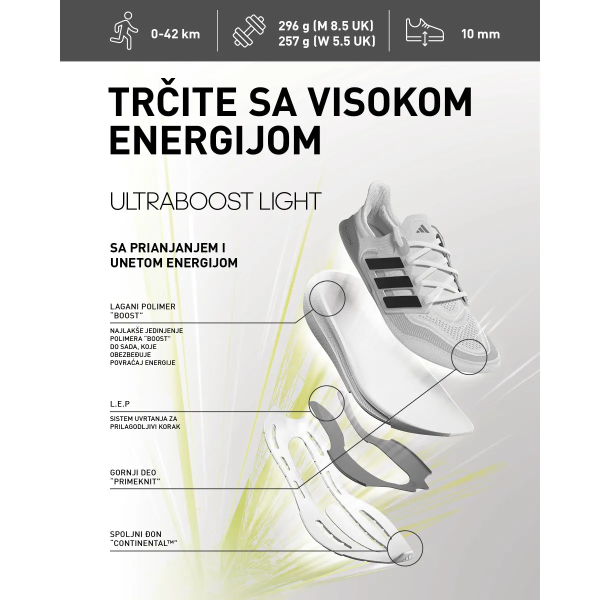 ADIDAS Patike ULTRABOOST LIGHT