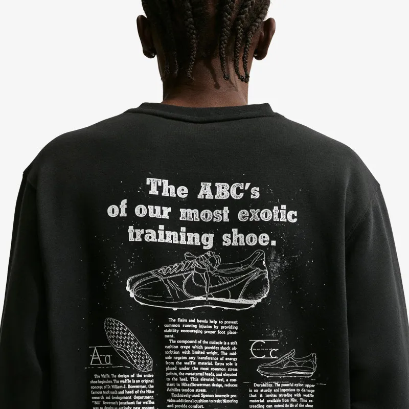 NIKE Majica dugih rukava M NK CLUB BB CREW CTB 