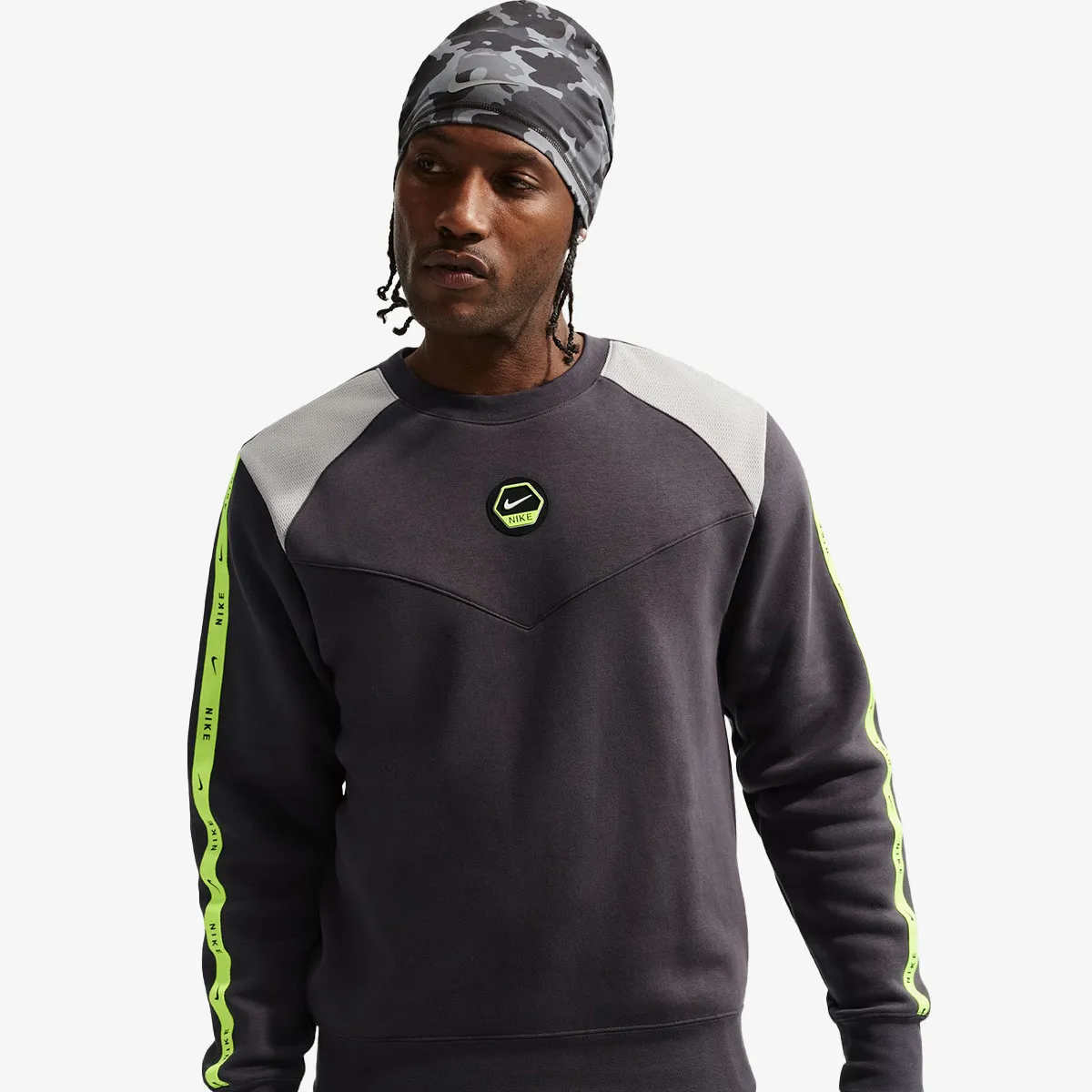 NIKE Dukserica M NSW CS CREW FLC BB 