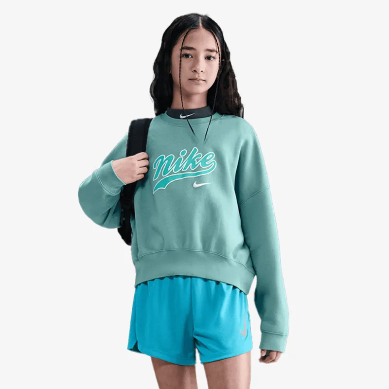 NIKE Dukserica G NSW TREND FLC CRP CREW