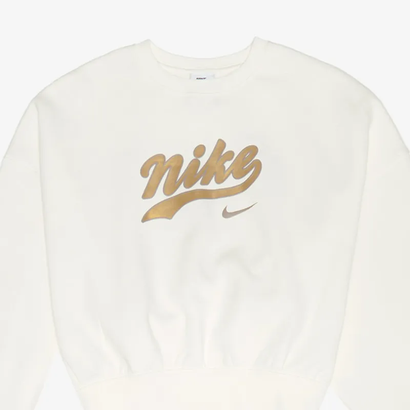 NIKE Dukserica G NSW TREND FLC CRP CREW 