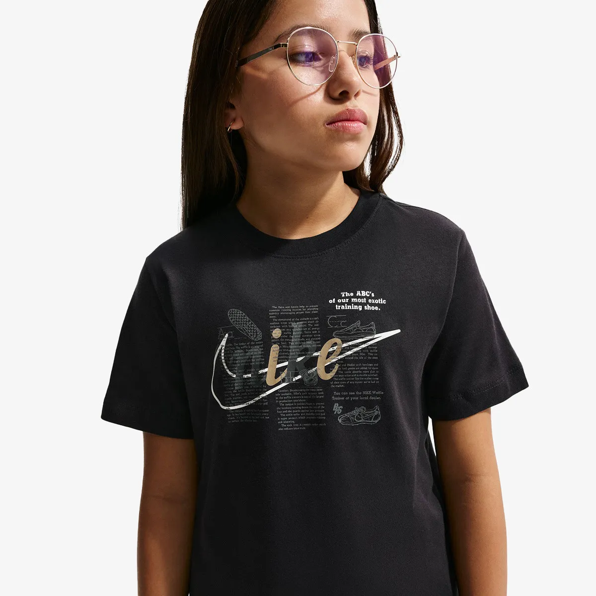 NIKE Majica K NSW TEE CLUB SCRIPT 
