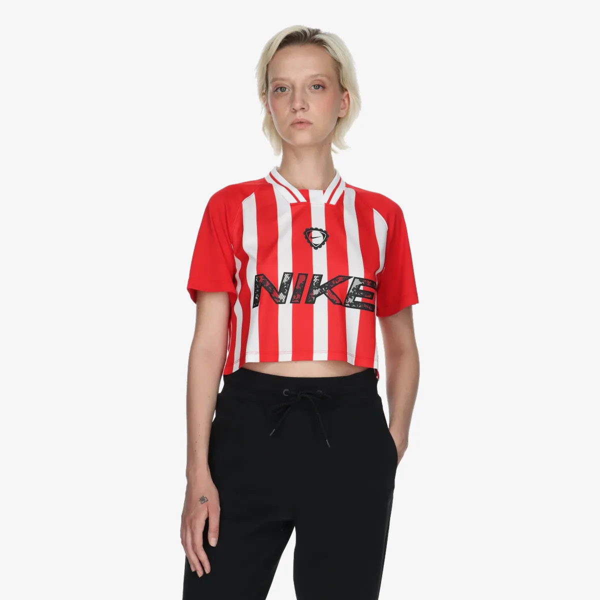 NIKE Majica W NSW TOP SS CRP FTB TRND 