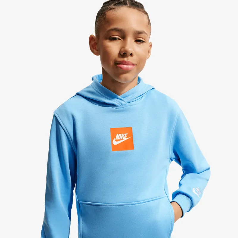 NIKE Dukserica K NSW LS FT TOP CLUB FAM 