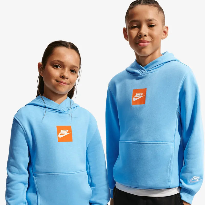 NIKE Dukserica K NSW LS FT TOP CLUB FAM 