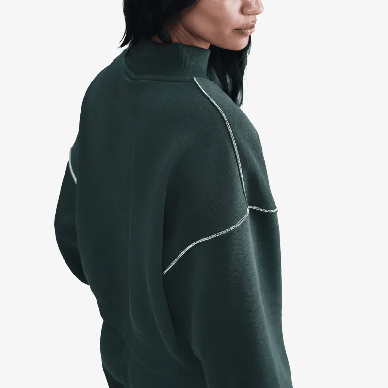 NIKE Dukserica W NSW PHNX FLC LOGO MOCK NECK