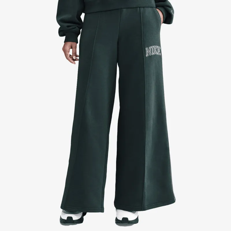 NIKE Donji deo trenerke W NSW PHNX FLC LOGO WIDE LEG