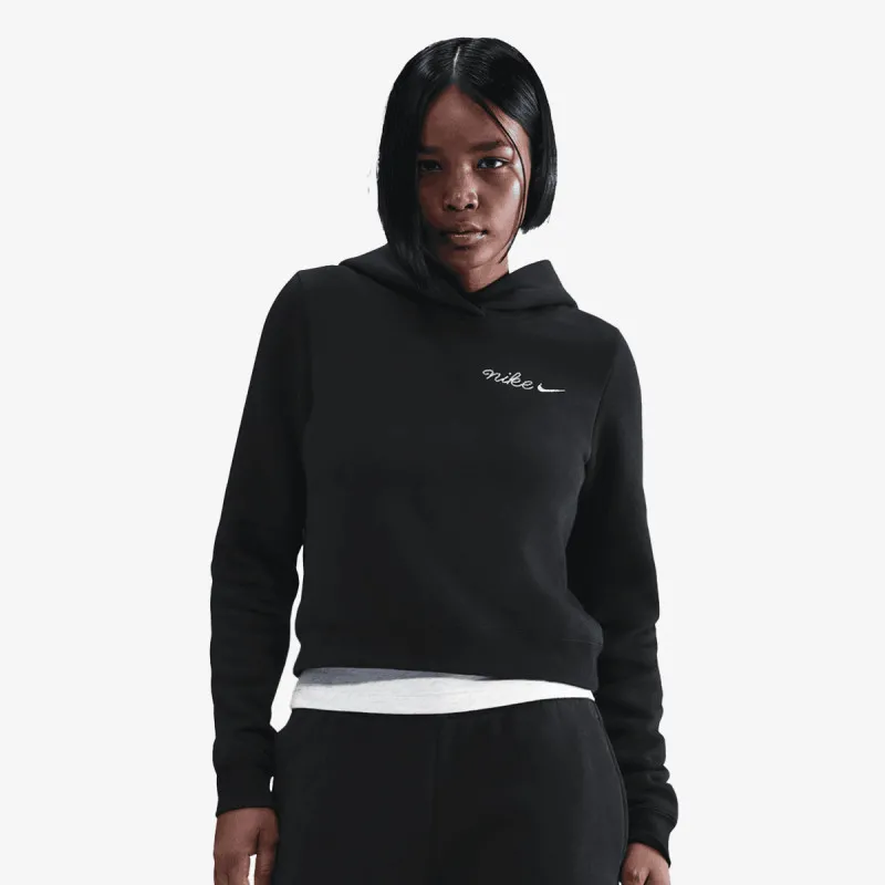 NIKE Dukserica W NSW PHNX FLC SHRUNKEN HOODIE