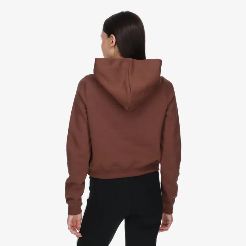 NIKE Dukserica W NSW PHNX FLC SHRUNKEN HOODIE