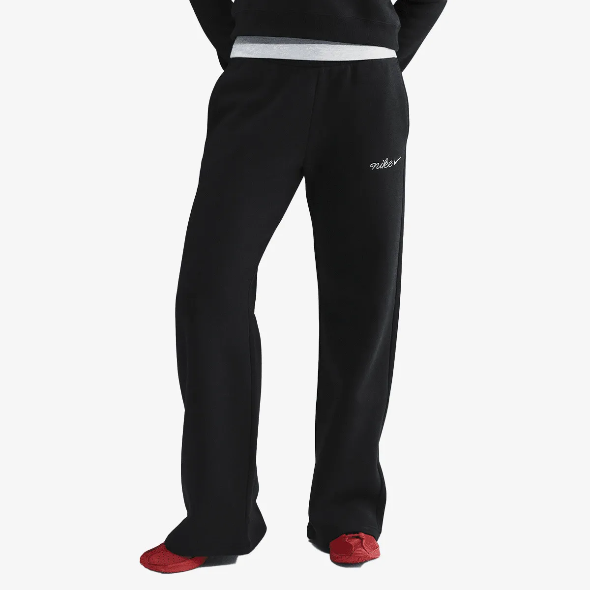NIKE Donji deo trenerke W NSW PHNX FLC STRGHT LEG PNT