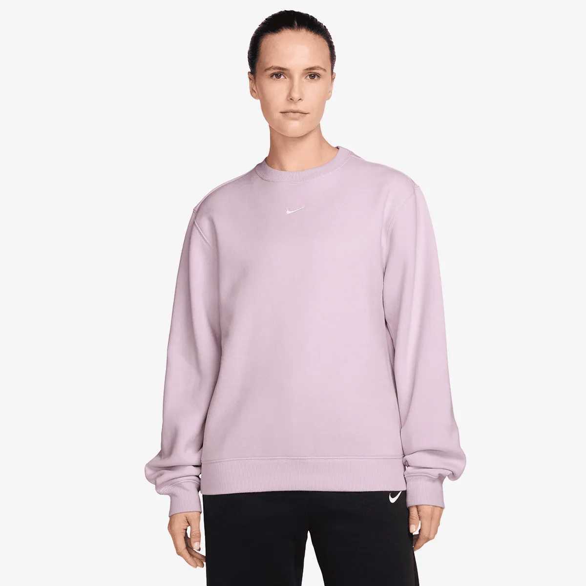 NIKE Dukserica W NK STDO FLC MW STD CREW 