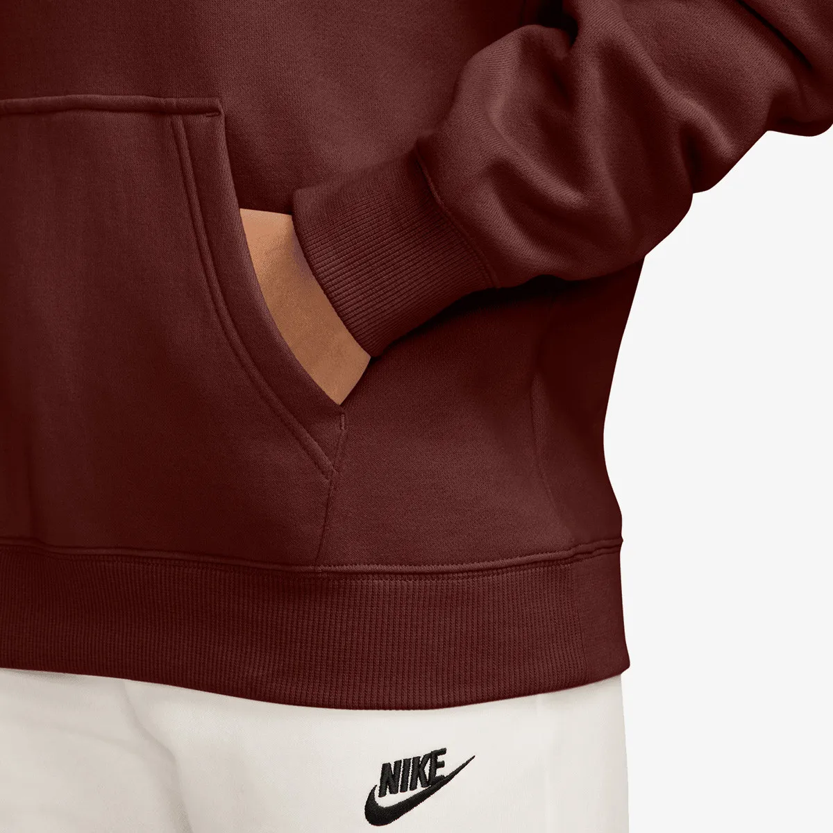 NIKE Dukserica W NK STDO FLC MW STD PO HDY 