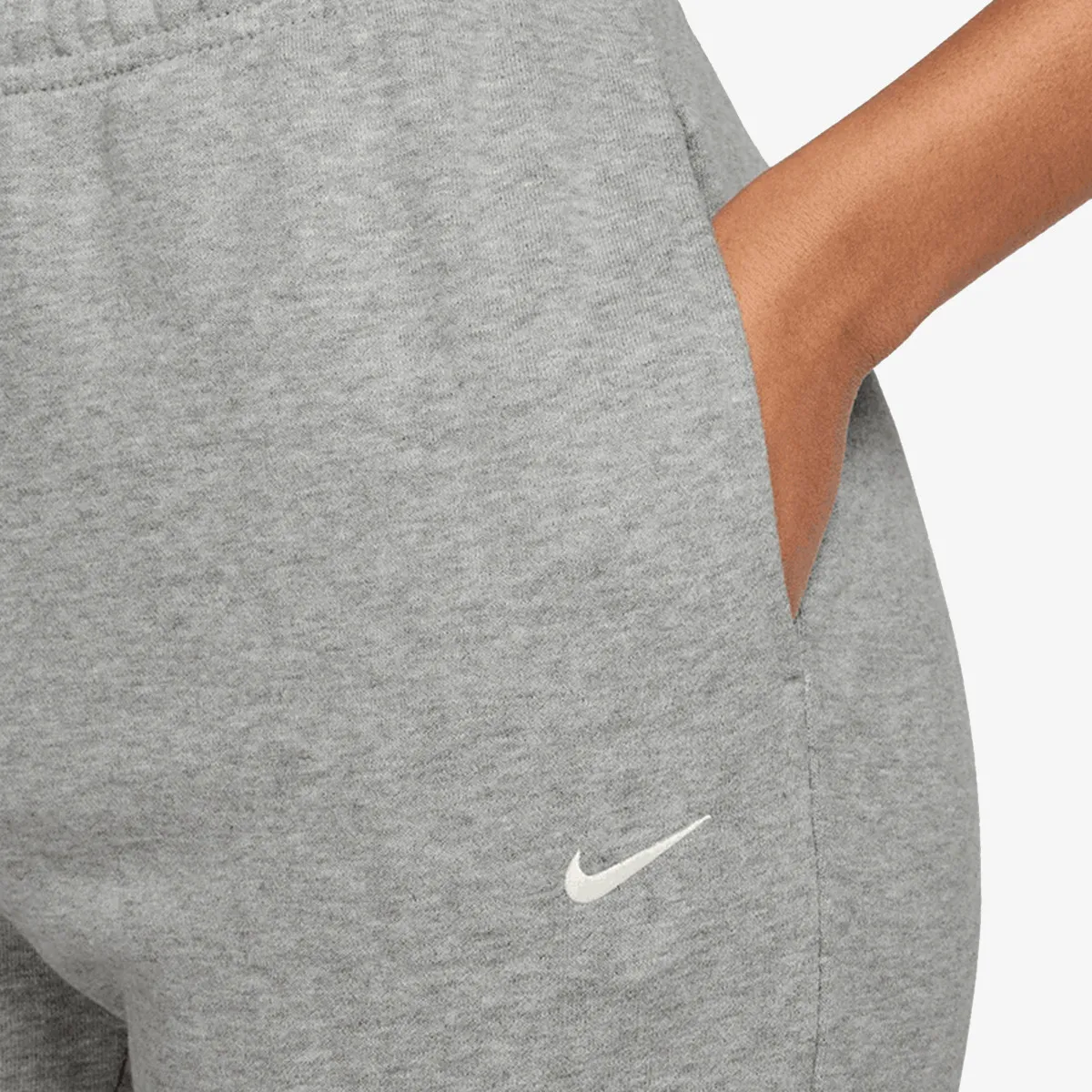 NIKE Donji deo trenerke W NK STDO FLC LW MR STD CF PNT 