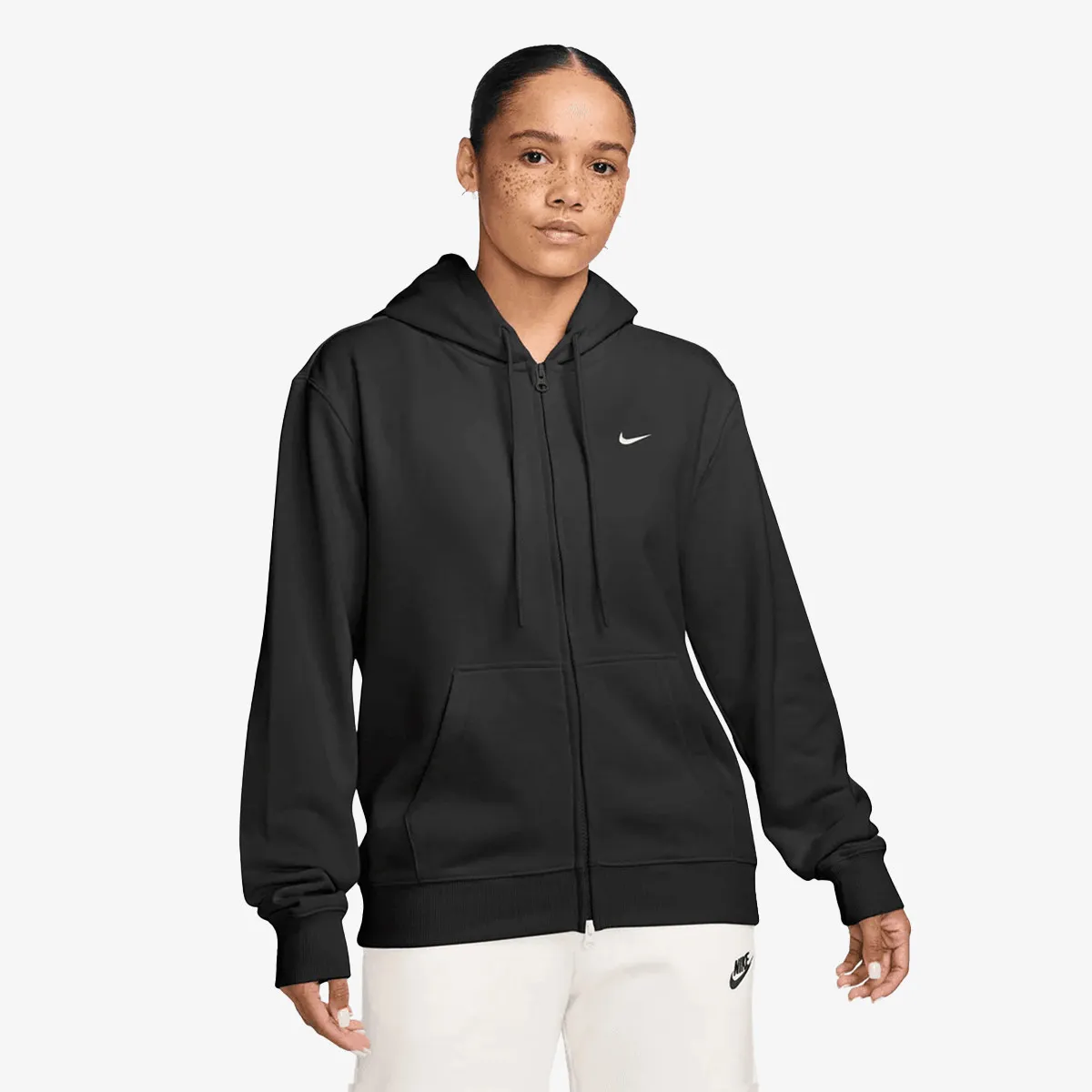 NIKE Dukserica W NK STDO FLC LW STD FZ HDY 