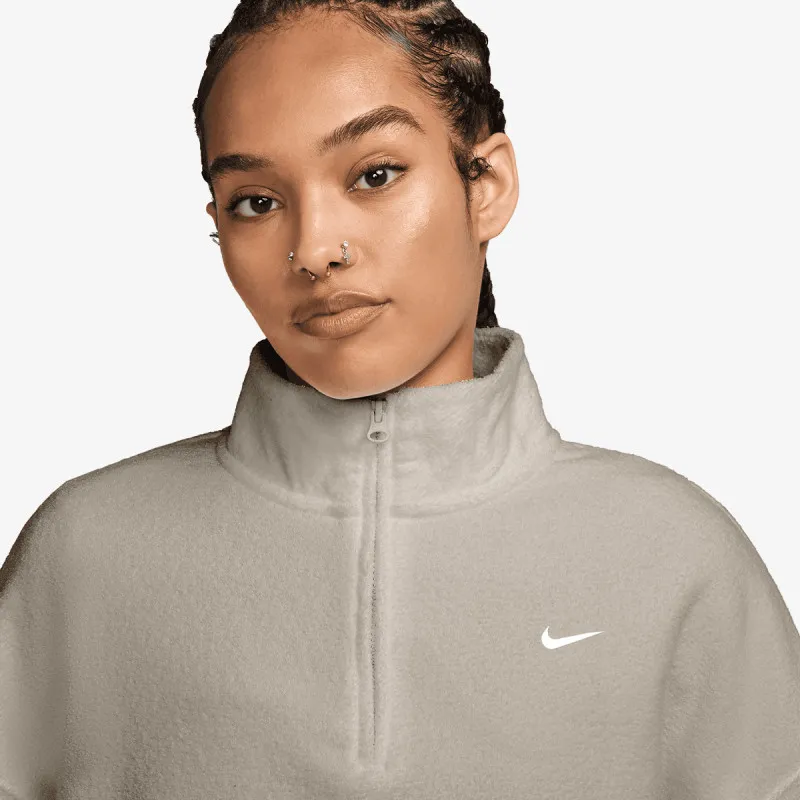 NIKE Dukserica W NK STDO FLC PLSH OS CRP QZ 