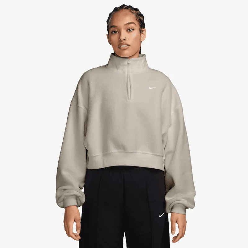 NIKE Dukserica W NK STDO FLC PLSH OS CRP QZ 