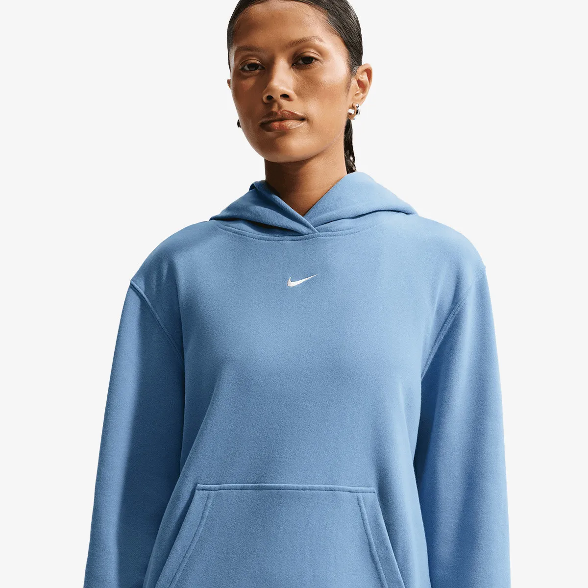 NIKE Dukserica W NK STDO FLC LW STD PO HDY 
