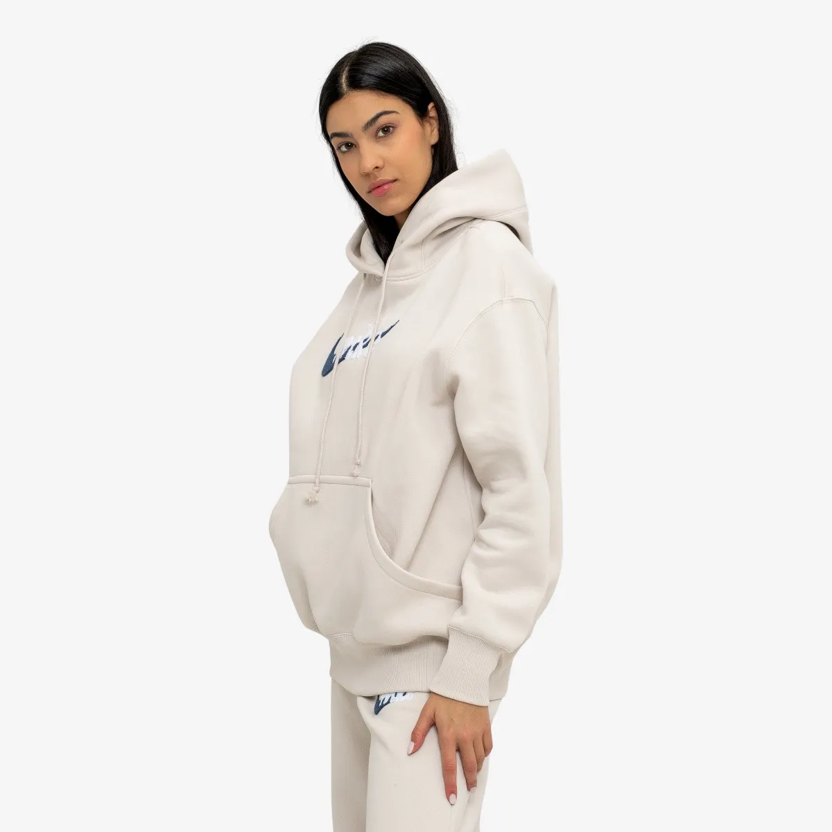 NIKE Dukserica W NSW PHNX FLC OS LOGO HDY 