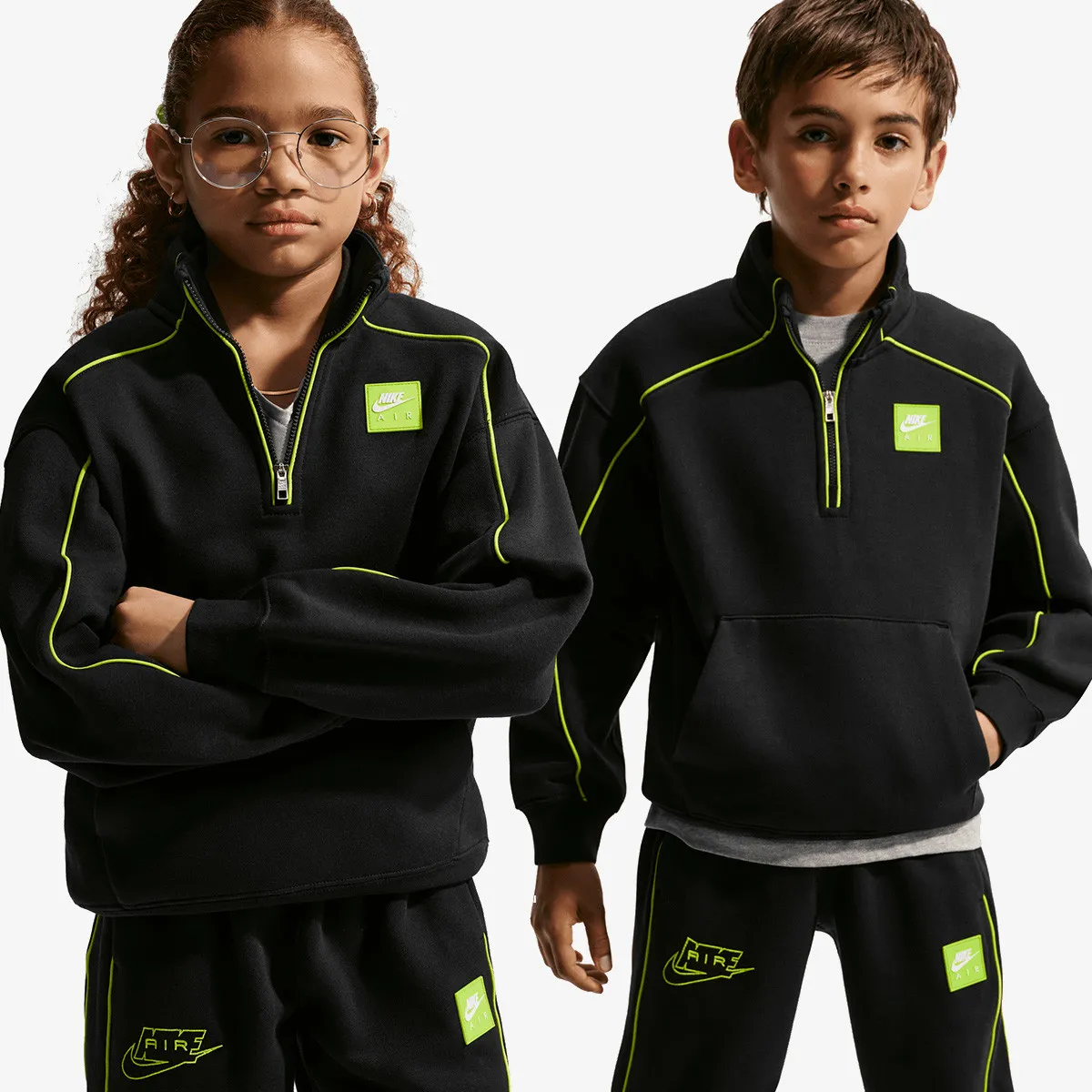 NIKE Majica dugih rukava K NIKE AIR QTR ZIP -PD 