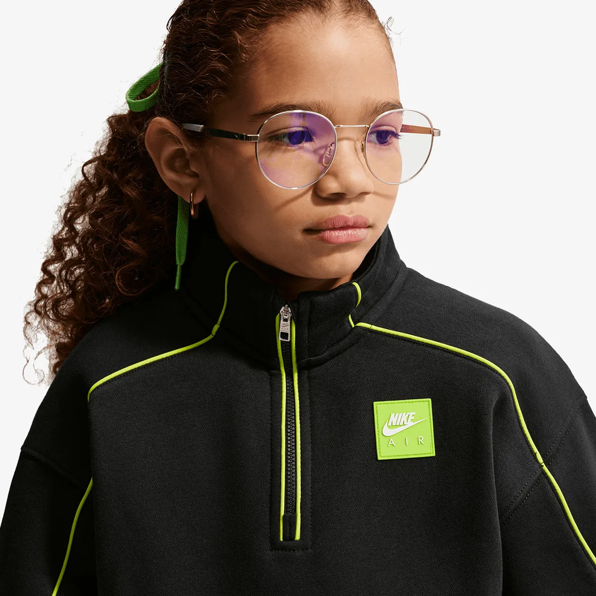 NIKE Majica dugih rukava K NIKE AIR QTR ZIP -PD 