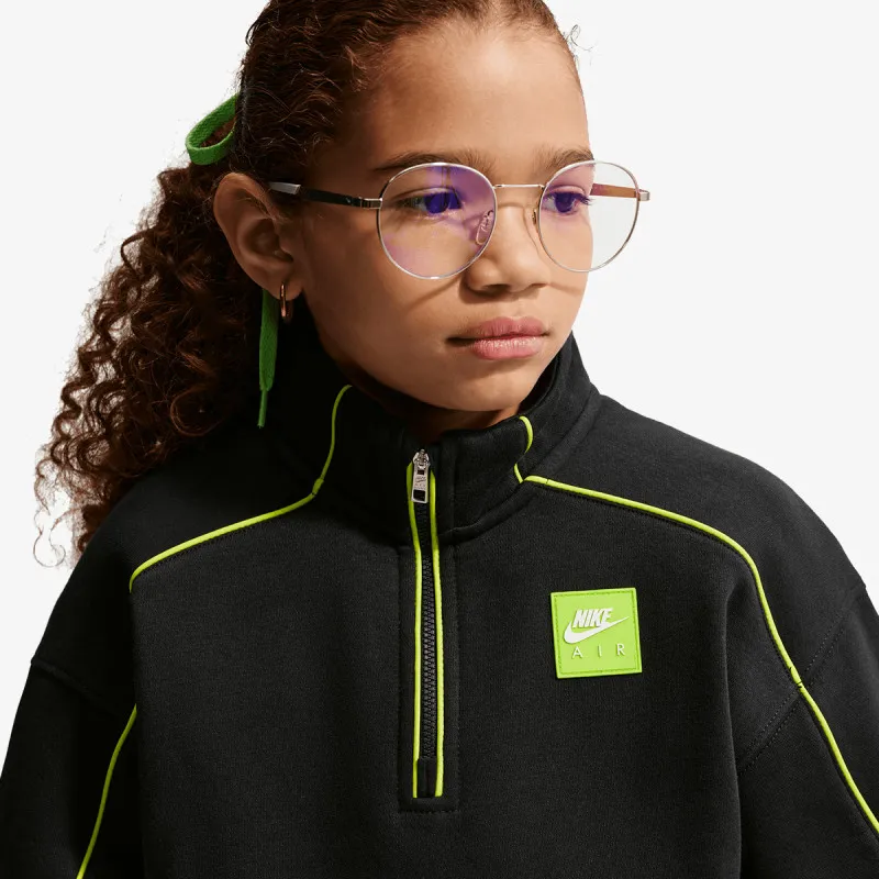 NIKE Majica dugih rukava K NIKE AIR QTR ZIP -PD 