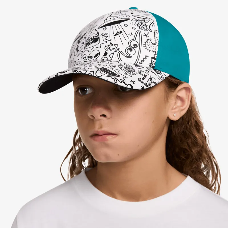 NIKE Kačket K NK CLUB CAP S CB PAPER 
