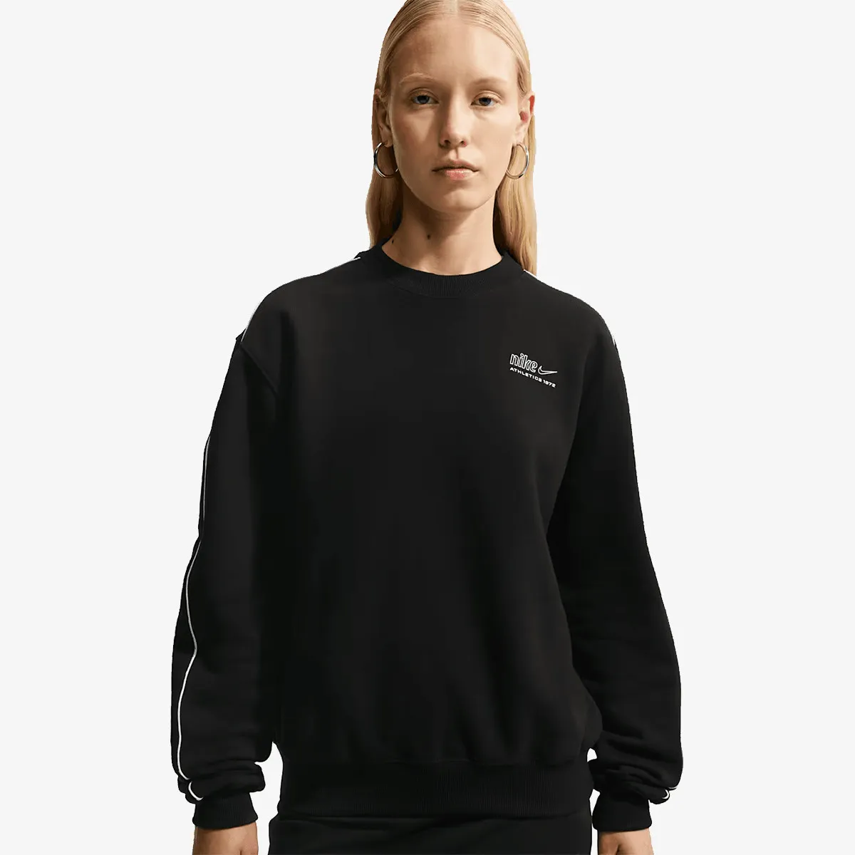NIKE Dukserica W NK STDO FLC MW STD AD CREW 