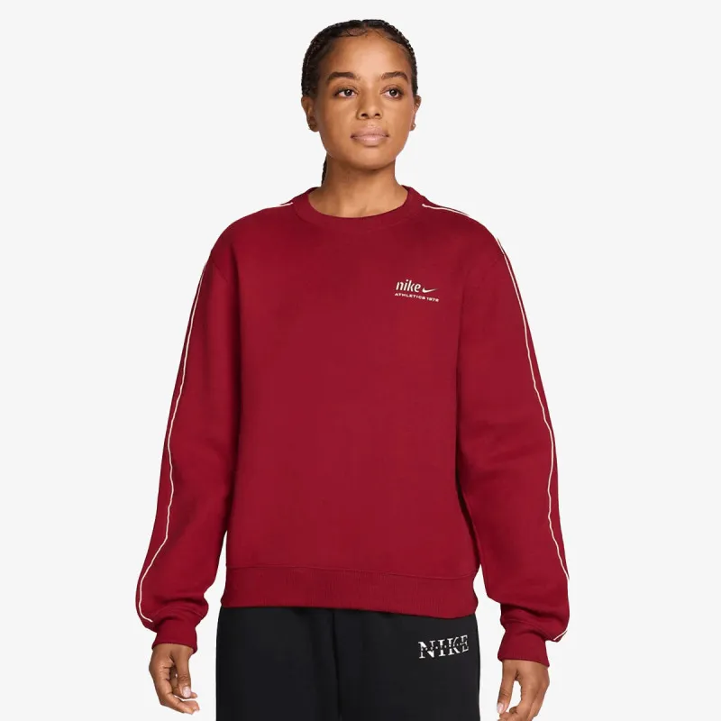 NIKE Majica dugih rukava W NK STDO FLC MW STD AD CREW 