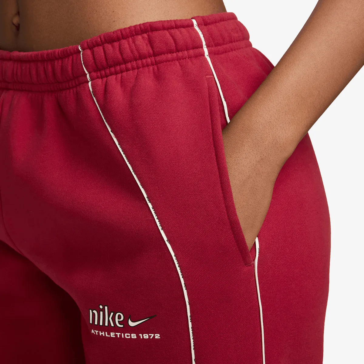 NIKE Donji deo trenerke W NK STDO FLC MW MR AD CFF PNT 