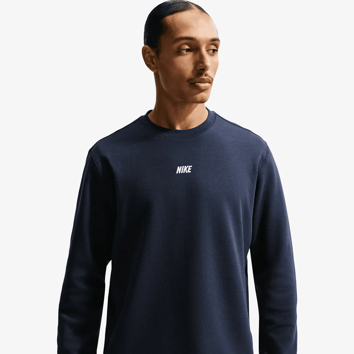 NIKE Dukserica M NK CLUB VARSITY LS CREW 