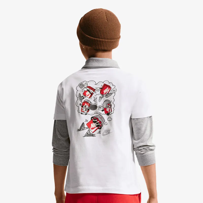 NIKE Majica K NSW TEE BOXY 3 