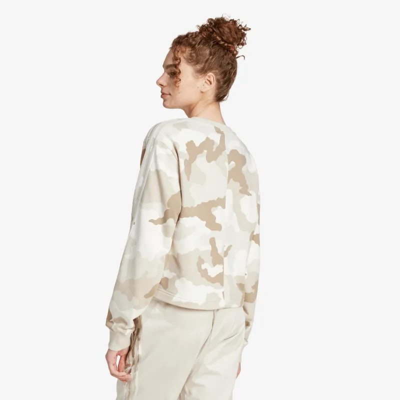 ADIDAS Dukserica W CAMO AOP SWT