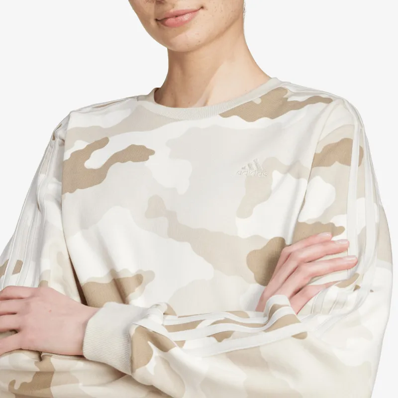 ADIDAS Dukserica W CAMO AOP SWT