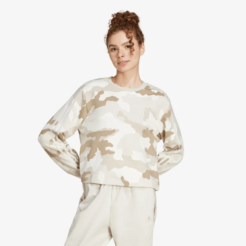 ADIDAS Dukserica W CAMO AOP SWT