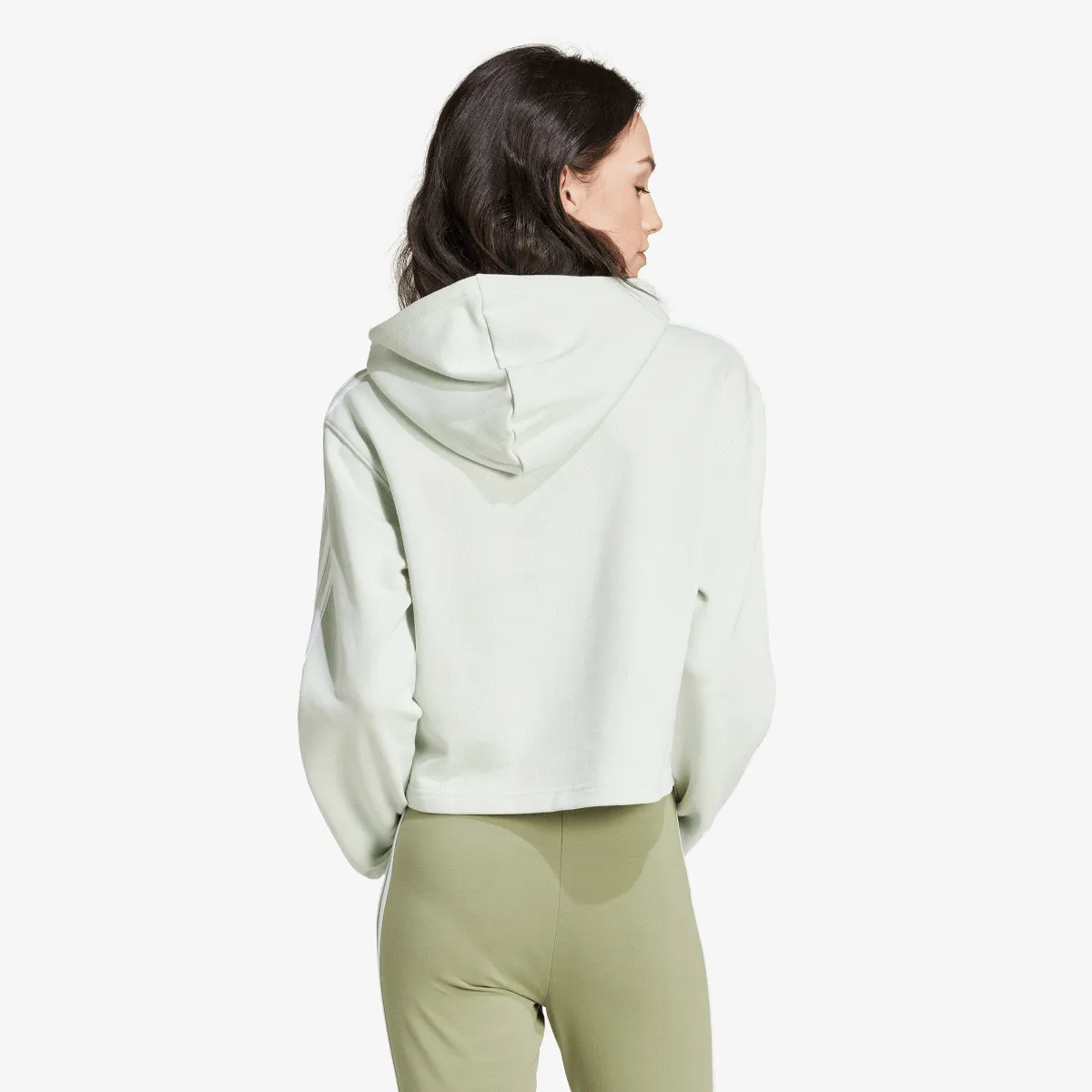 ADIDAS Dukserica W 3S FT CR HD