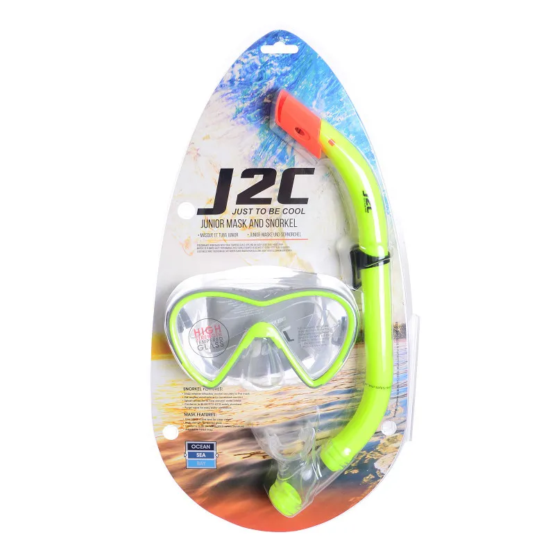 J2C Maska i peraja SET MASK AND SNORKEL 