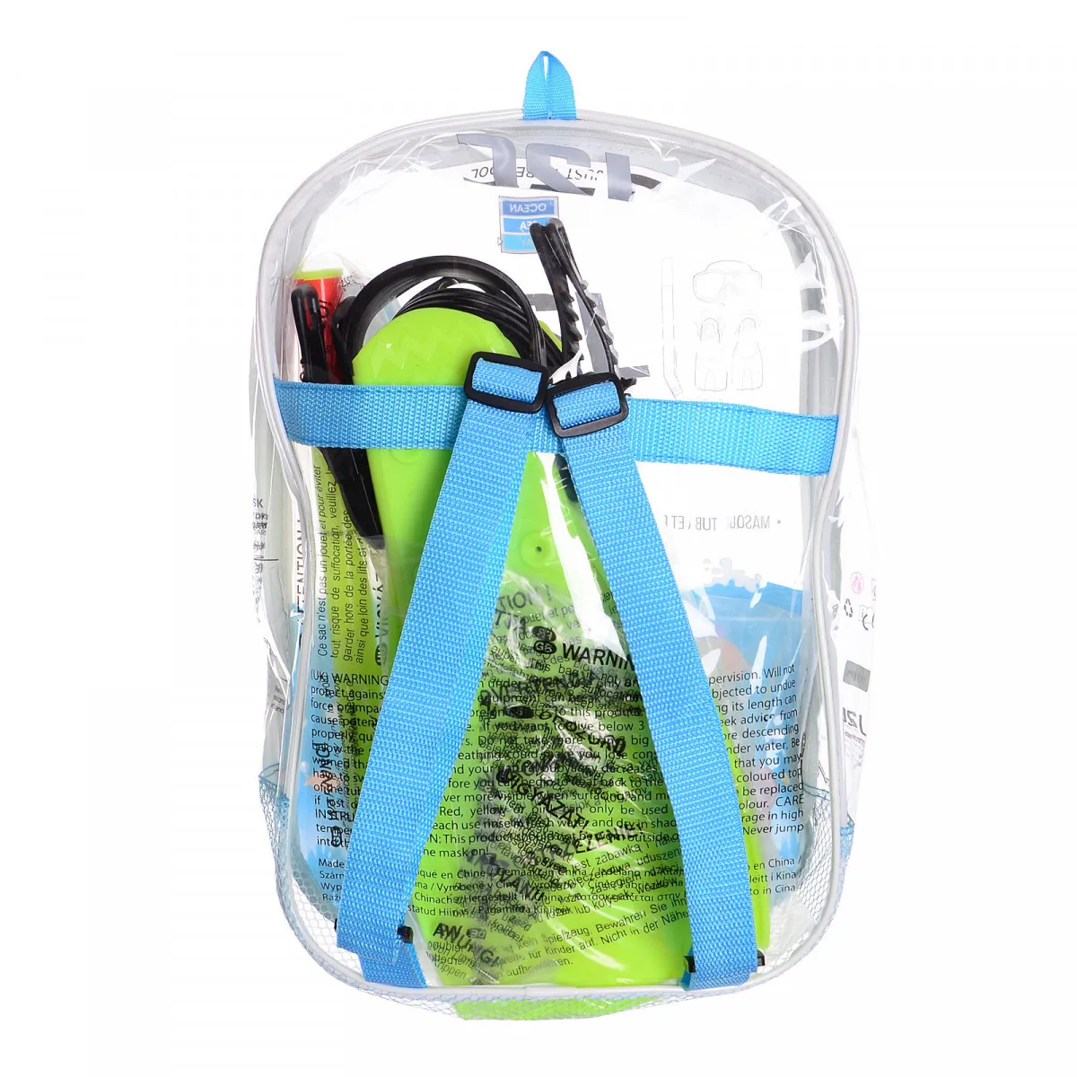 J2C Maska i peraja SET MASK, SNORKEL AND FINS