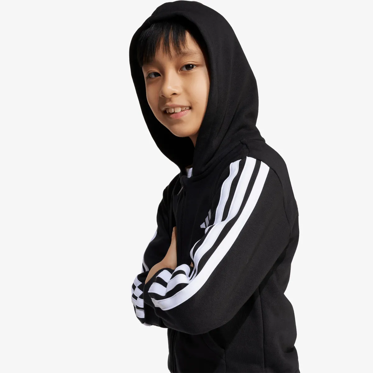 ADIDAS Dukserica LK 3S FL FZ HD 