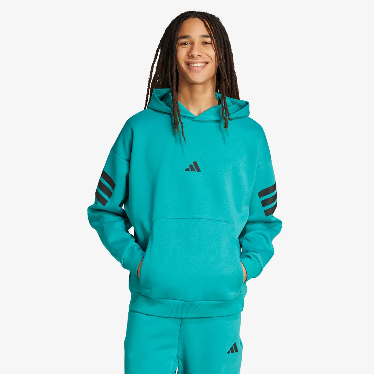 ADIDAS Dukserica M FI 3S HD 