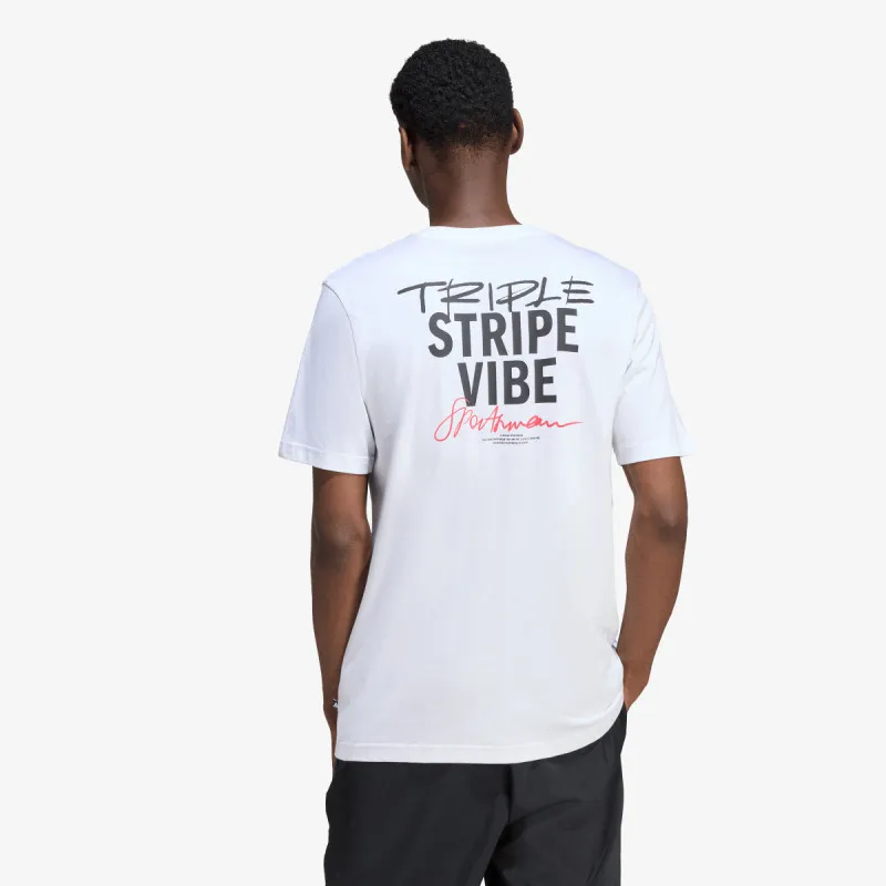 ADIDAS Majica Triple Stripe Vibe 