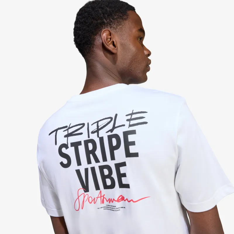 ADIDAS Majica Triple Stripe Vibe 