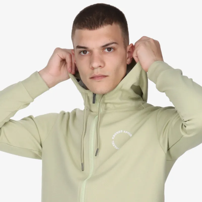 KRONOS Dukserica KRONOS MENS FULL ZIP HOODY 